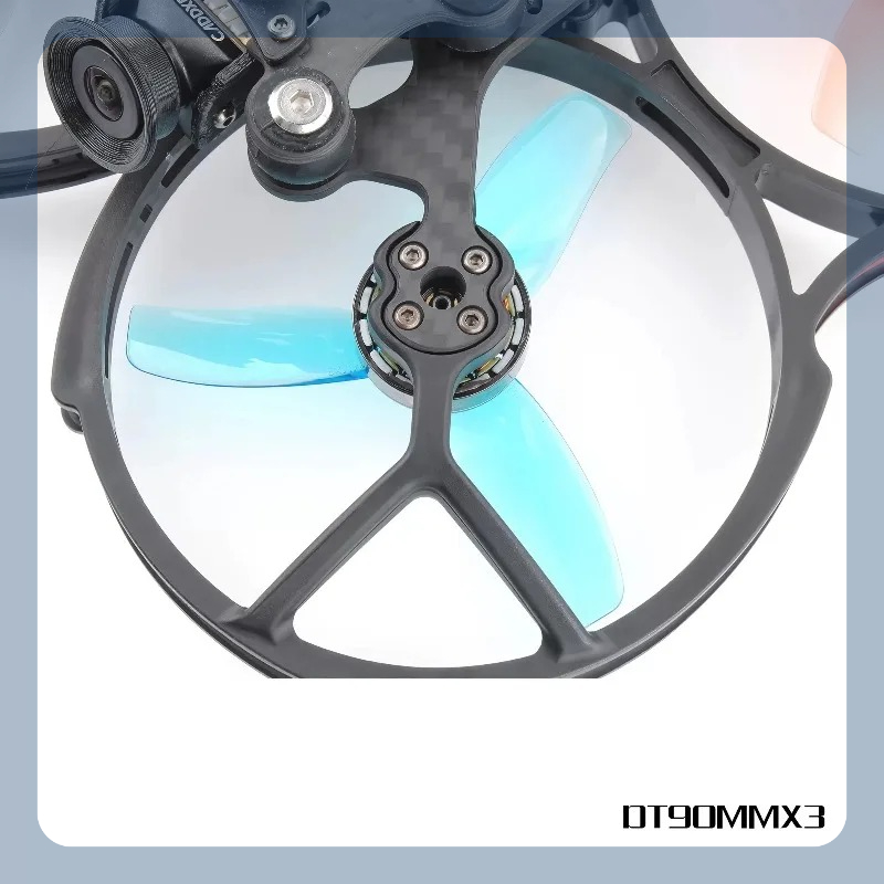 Drone Rcs - HQProp 3.5인치 3블레이드 프로펠러 T90 DT90mm×3