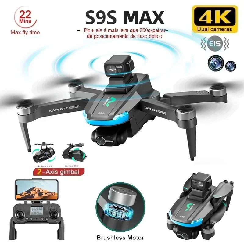 Drone Kf Rc - 새로운 S9S MAX 미니 드론 4K