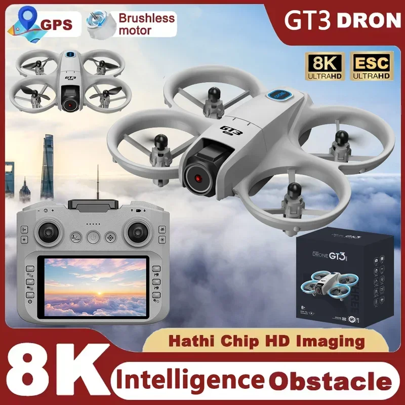 Drone Dji Rc 2 - GT3 미니 신형 드론 RC 쿼드콥터