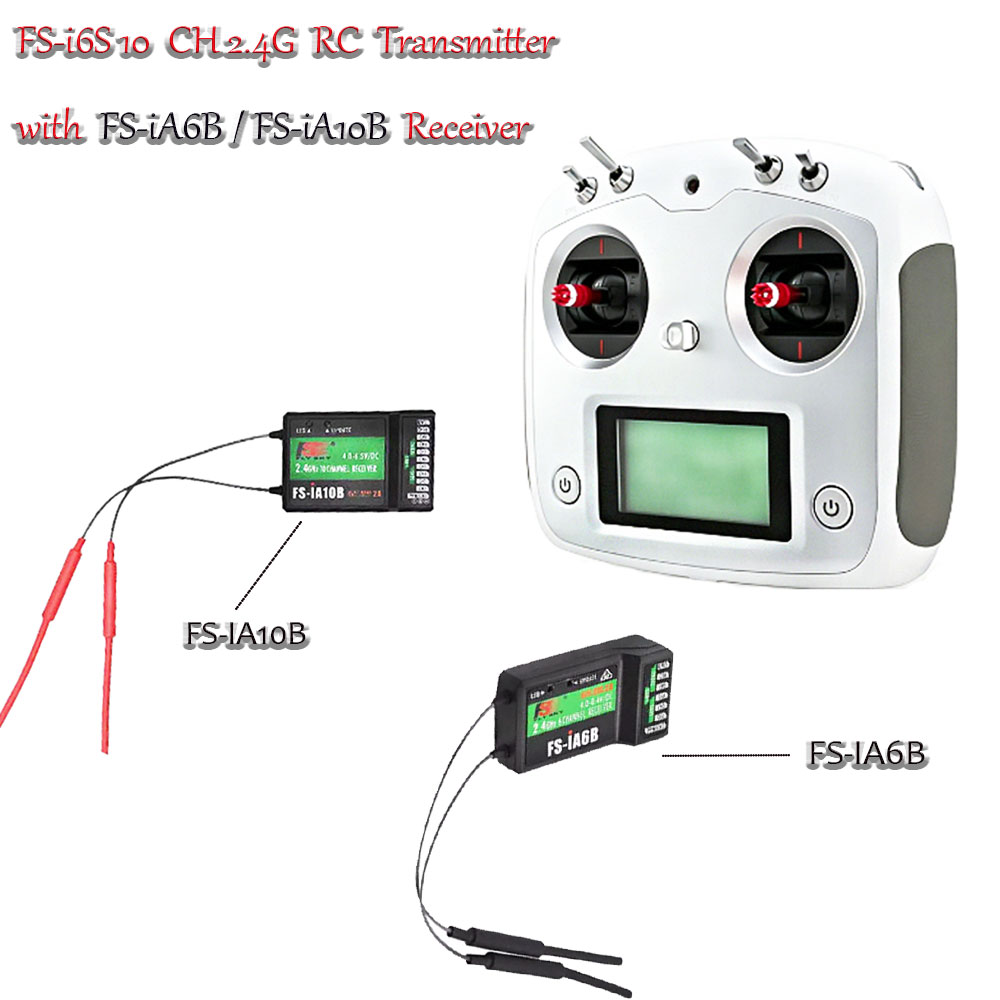 Drone Rc1 - FLYSKY FS-i6S 10CH 2.4G 무선 송신기