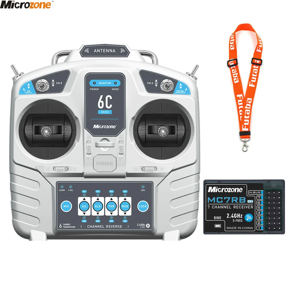 Rc Drone Uav - MicroZone MC6C 미니 V2 컨트롤러 송신기,