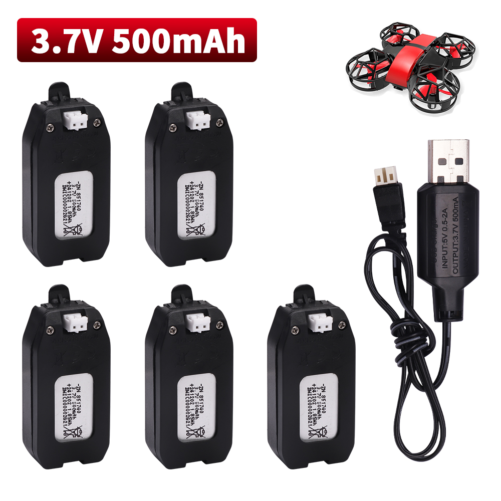 Drone Lipo Battery - NH330 RH821 용 3.7V 500mAh 리튬
