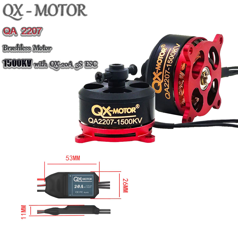 Drone Helicopter Rc - RC 멀티로터 파워 콤보, QX-MOTOR QA2207