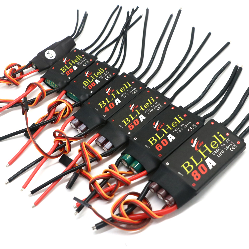Drone Kf Rc - BLHeli 브러시리스 ESC 80A 12A 20A