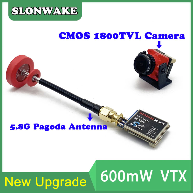 5.8G 48CH 600mW 조정 가능한 VTX-CAM - Drone Rc Airplane 리뷰 및 가격