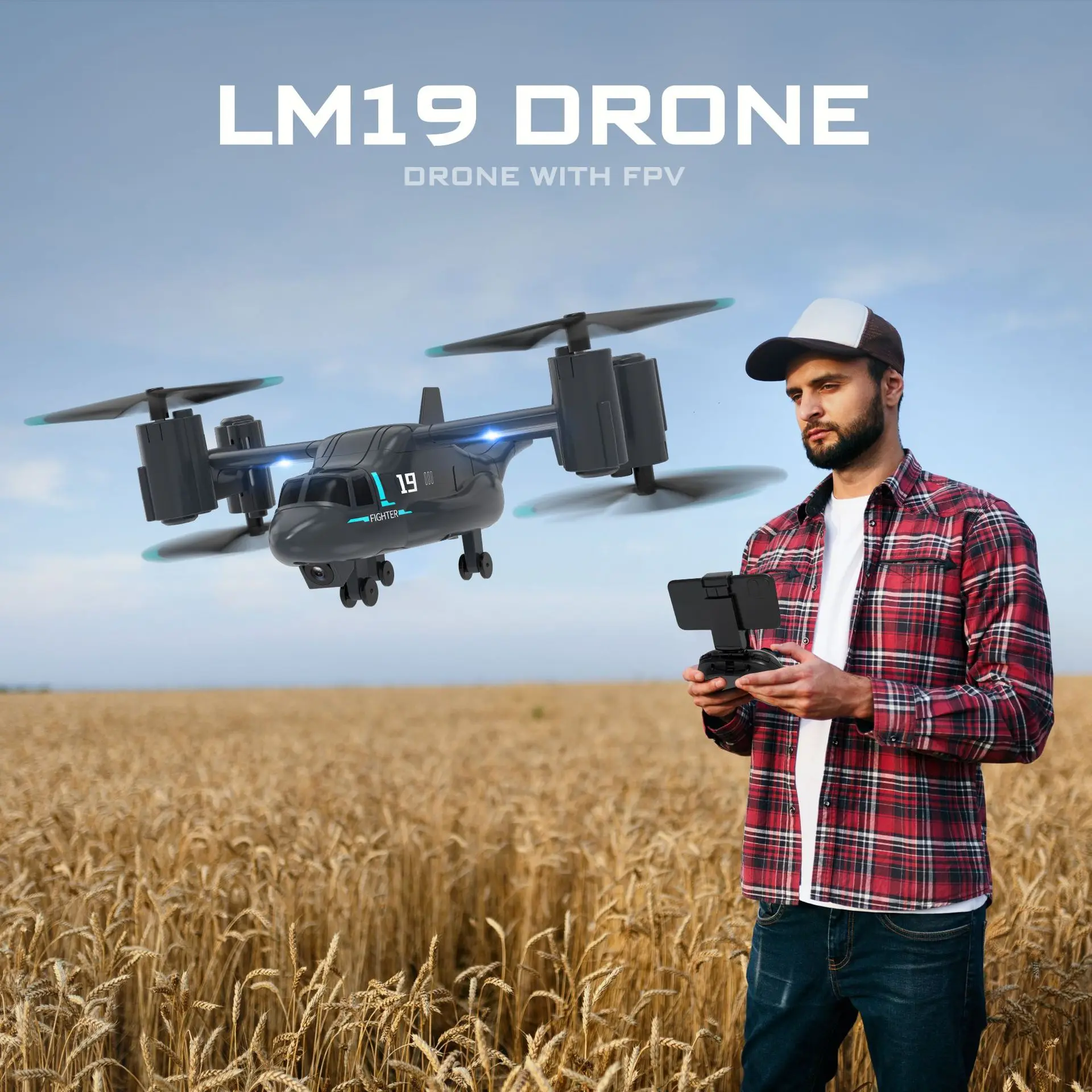 LM19 원격 조종 헬리콥터 드론 480P 카메라 전투 - Drone Rc Land 리뷰 및 가격