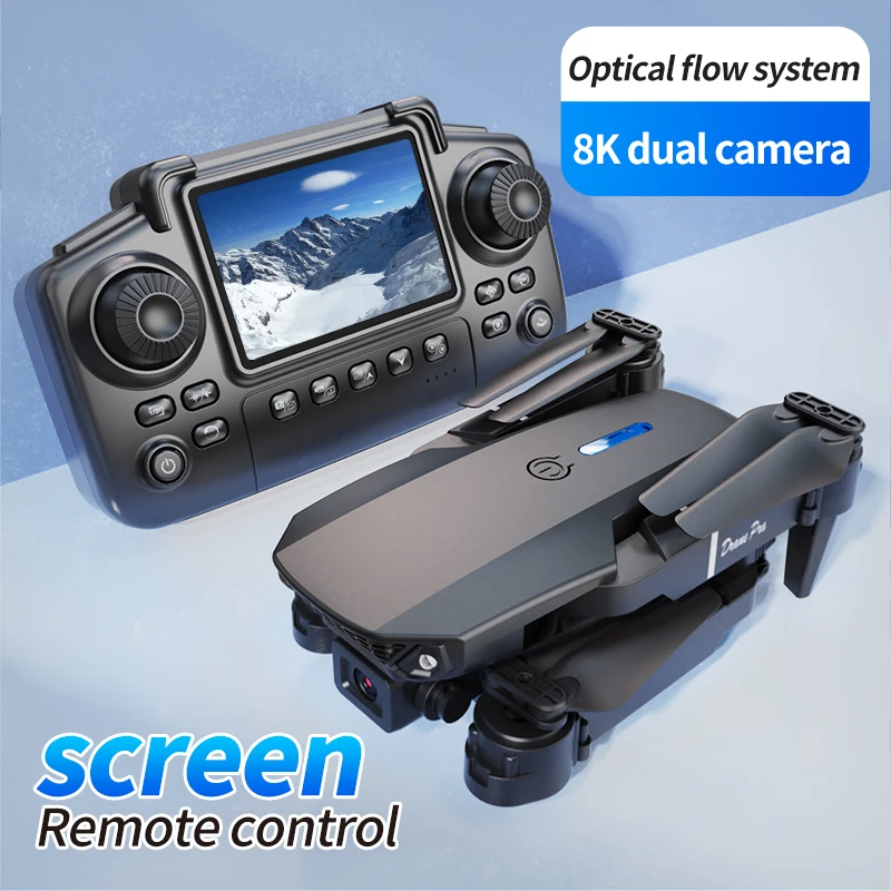 전문 E88 프로 드론 스크린 8K HD 카메라 WiF - Drone Without Rc 리뷰 및 가격