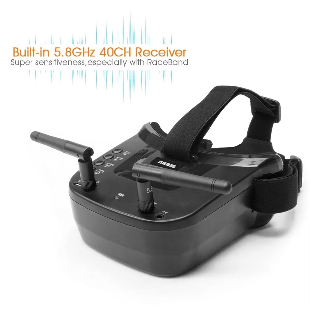 DroMa5.8G FPV 고글 40채널 3인치 비디오  - Fpv Goggles Headset 리뷰 및 가격