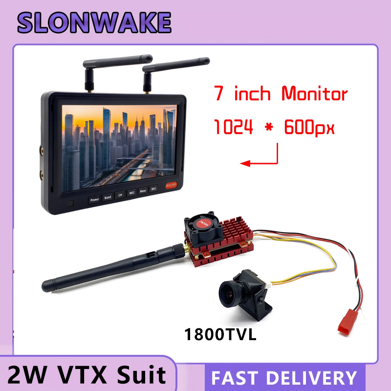 SLONWAKE 5.8G 2W VTX FPV 1800T - Drone Kf Rc 리뷰 및 가격