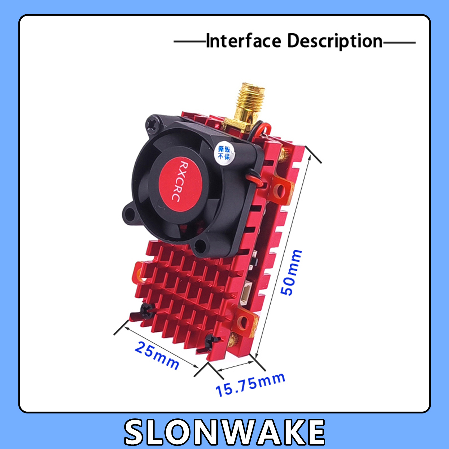 SLONWAKE 5.8G 2W VTX FPV 1800T - Drone Kf Rc 리뷰 및 가격