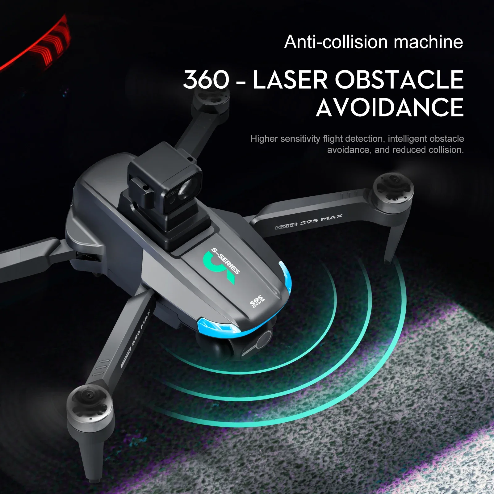 새로운 S9S MAX 미니 드론 4K 2축 PTZ HD - Drone Kf Rc 리뷰 및 가격