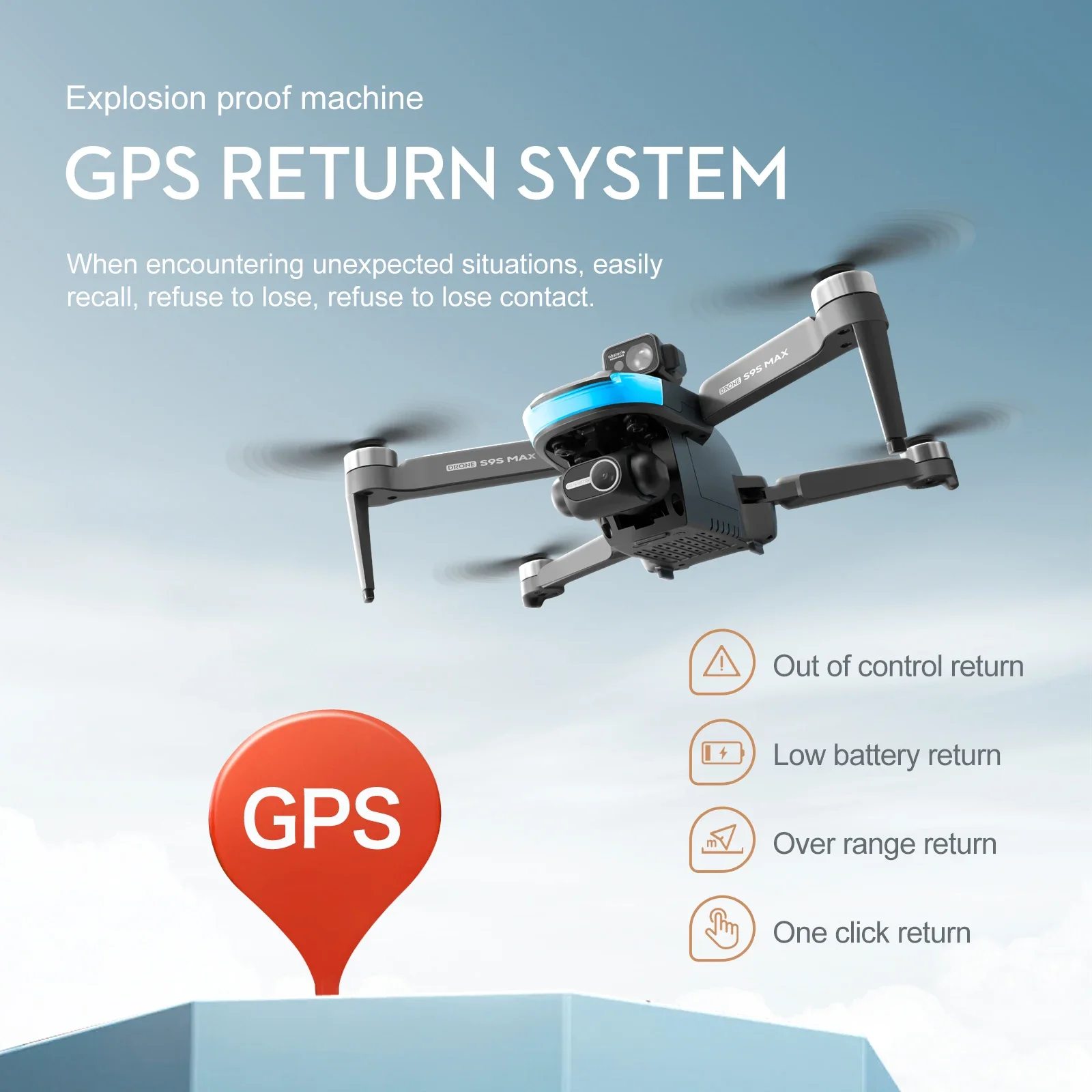 새로운 S9S MAX 미니 드론 4K 2축 PTZ HD - Drone Kf Rc 리뷰 및 가격