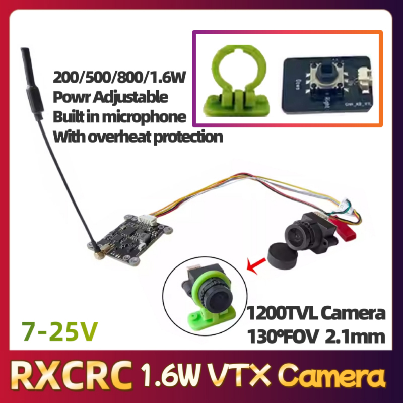RXCRC 5.8G 모듈 48채널 1.6W VTX 더블 - Drone Rc Airplane 리뷰 및 가격