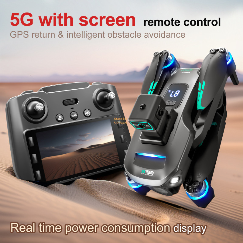 8K 듀얼 카메라 5G WIFI FPV 원격 제어 Qu - Drone Kf Rc 리뷰 및 가격