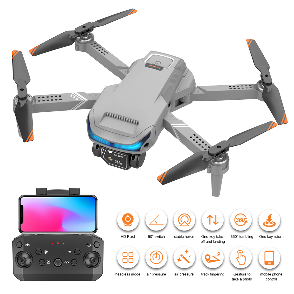 카메라 장착 GPS 드론, 전문가용 5km HD 듀얼  - Drone Rc Xt9 리뷰 및 가격