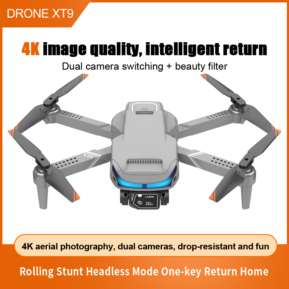 카메라 장착 GPS 드론, 전문가용 5km HD 듀얼  - Drone Rc Xt9 리뷰 및 가격