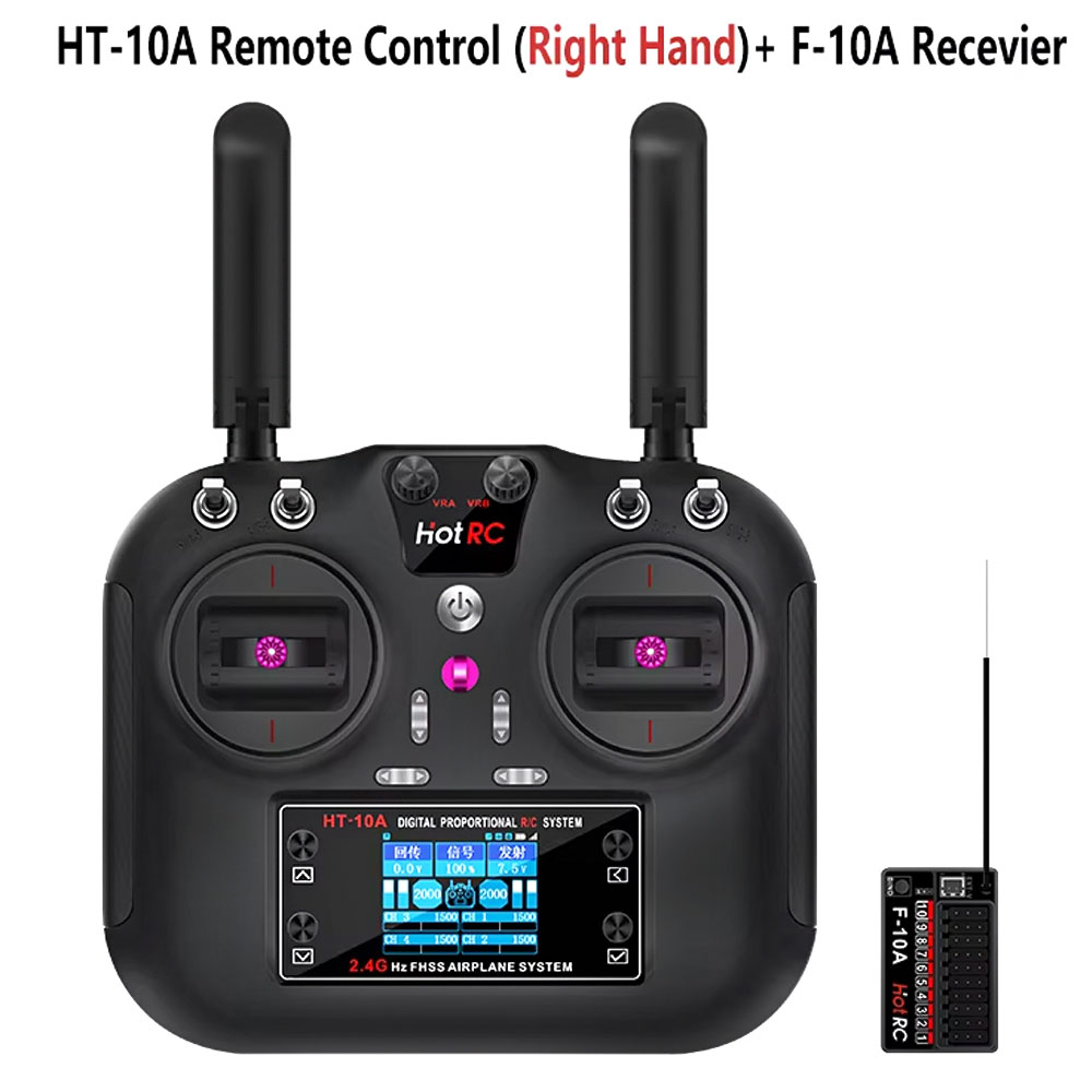 Hotrc HT-10A 2.4G 10CH 송신기 F10 - Drone Helicopter Rc 리뷰 및 가격