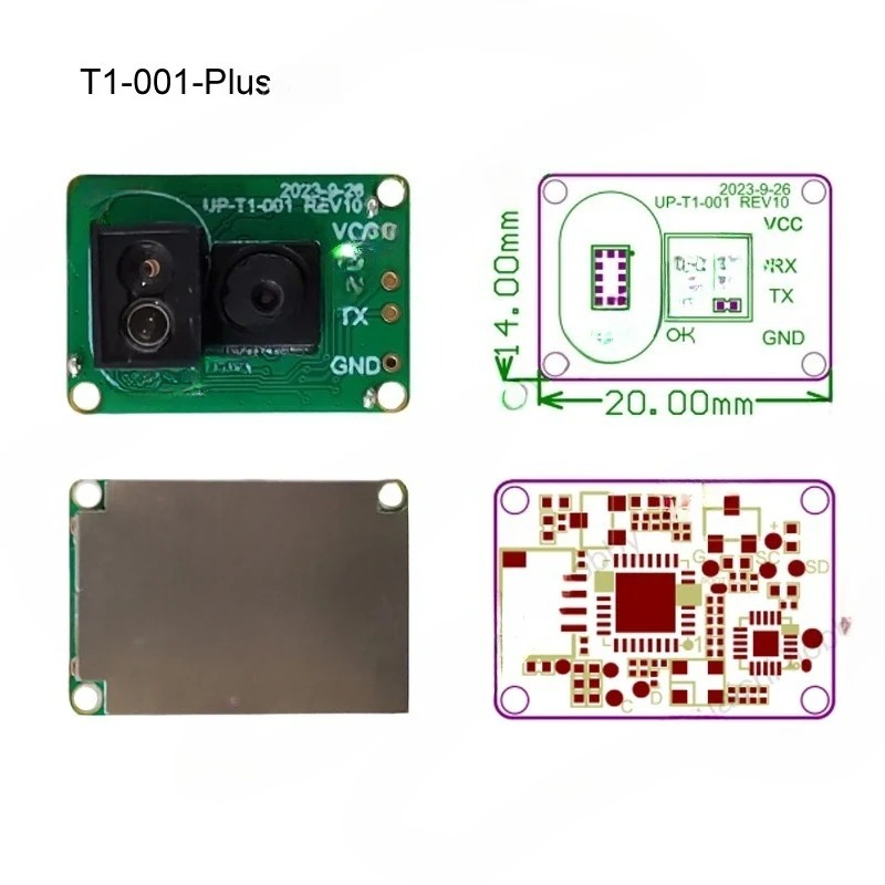 1PC UP-T1-001-Plus 광학 흐름 센서 거리 - Rc Drone Uav 리뷰 및 가격