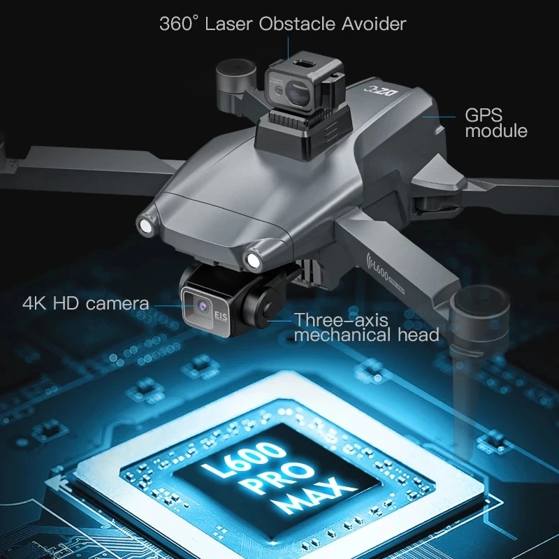 L600 PRO MAX GPS 드론 전문 4K 3축 P - Drone Kf Rc 리뷰 및 가격