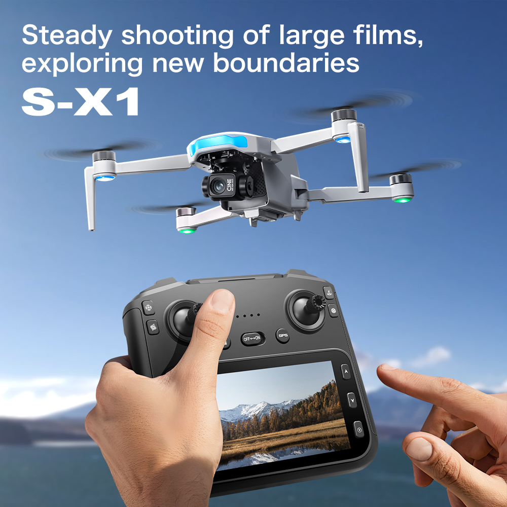 오리지널 S-X1 GPS 드론 8KHD 전문가용 카메라 - Drone X1 Rc 리뷰 및 가격