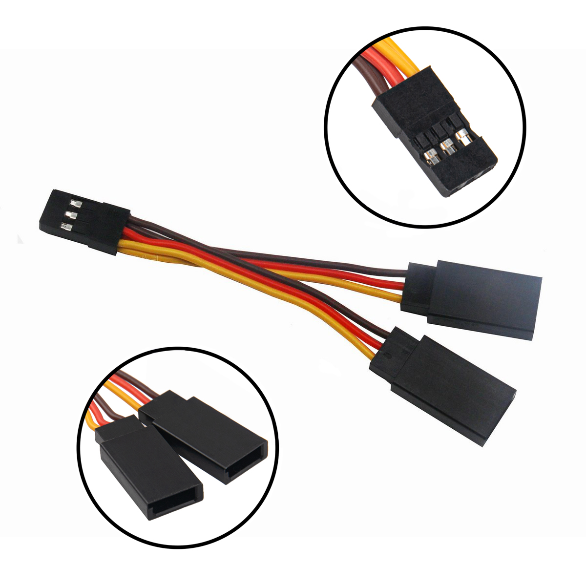 1 2pcs /5pcs 90mm 서보 분배기 케이블,  - Drone Rc Land 리뷰 및 가격