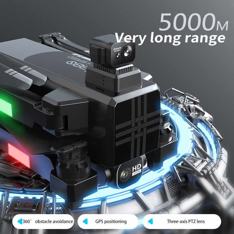 A380 드론 4K HD 3축 안티 셰이크 팬 틸트 5 - Drone Kf Rc 리뷰 및 가격