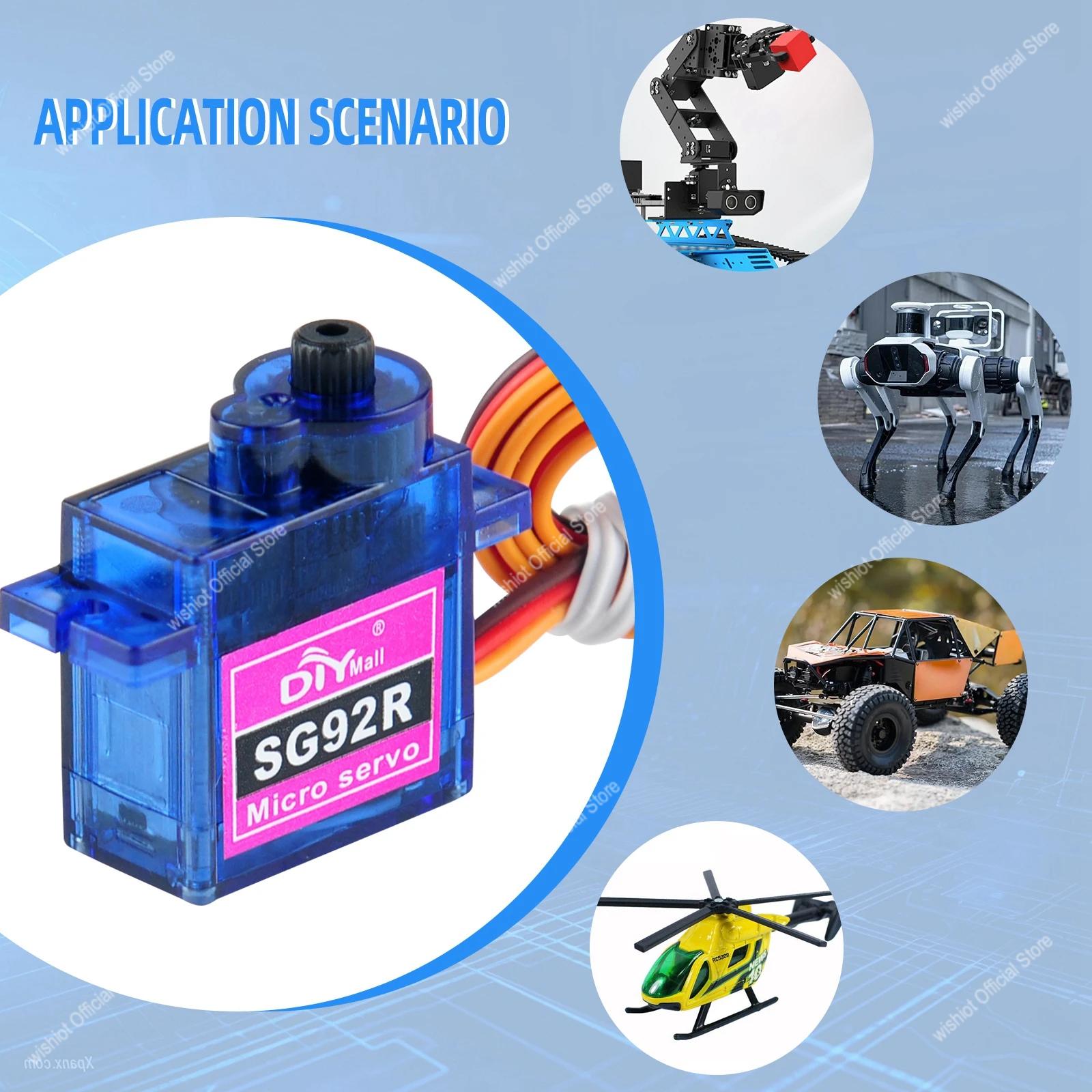 SG92R 마이크로 서보 모터 4.8-6V 360/27 - Drone Rcs 리뷰 및 가격
